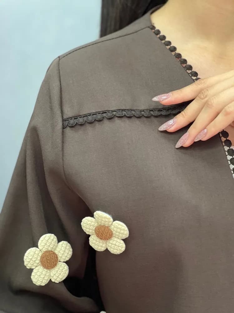 کت و شلوار گل دار لیانا — تصویر ۱۲