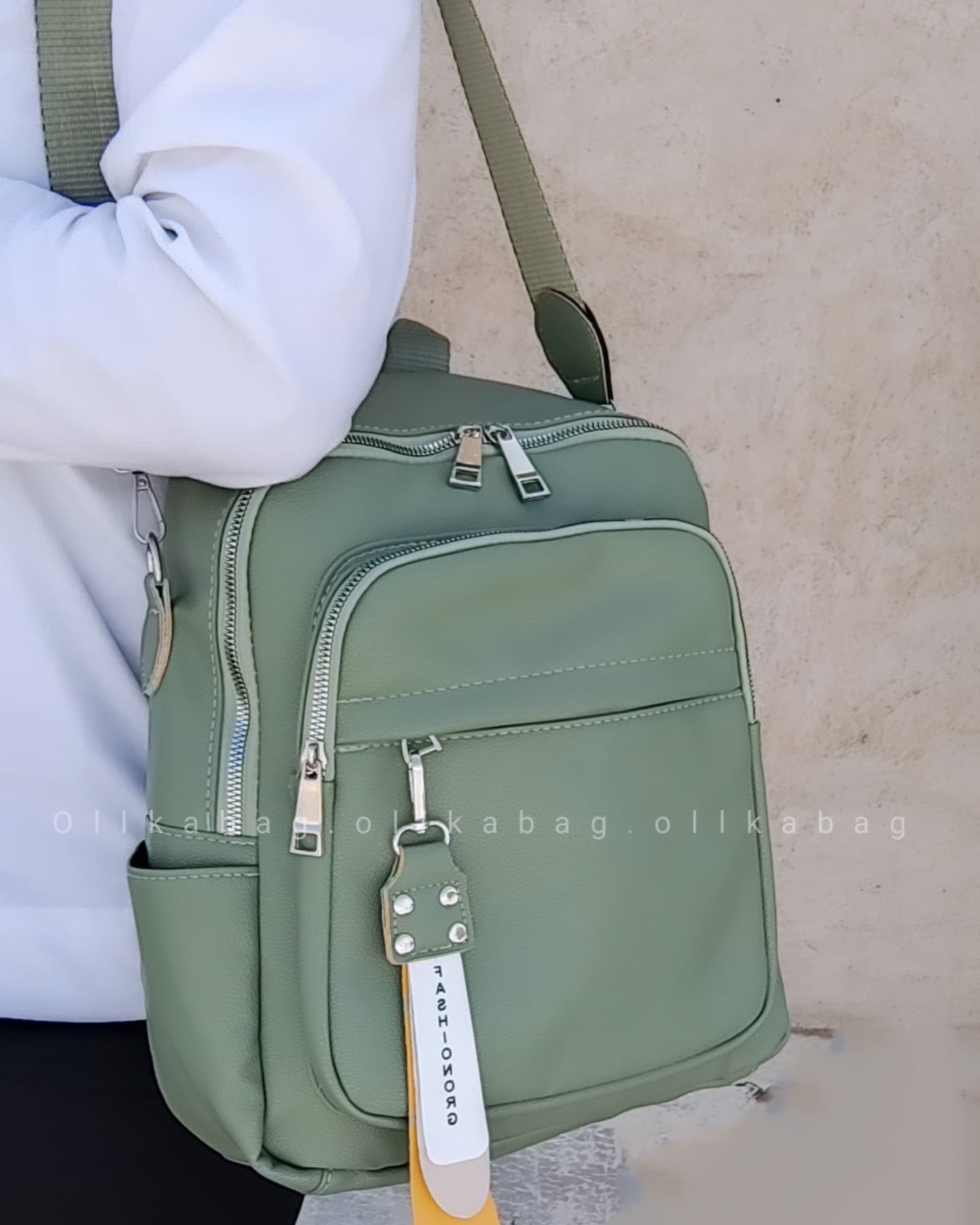 کوله پشتی سه کاره ( دوشی دستی و کوله پشتی ) همتا — تصویر ۹