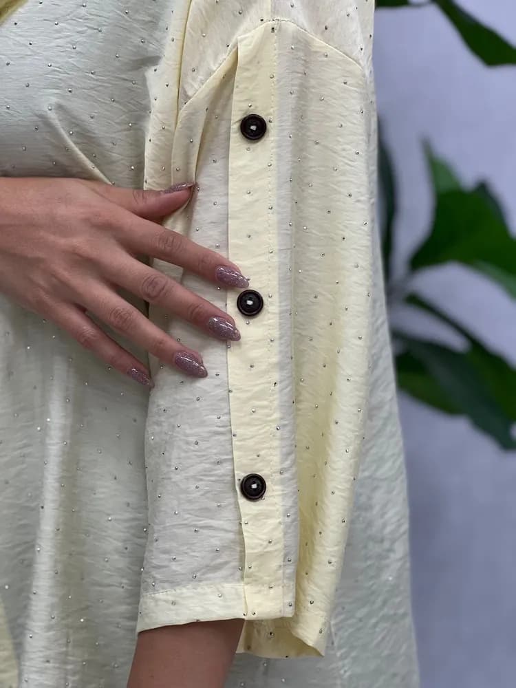 شومیز نگیندار برکه — تصویر ۷