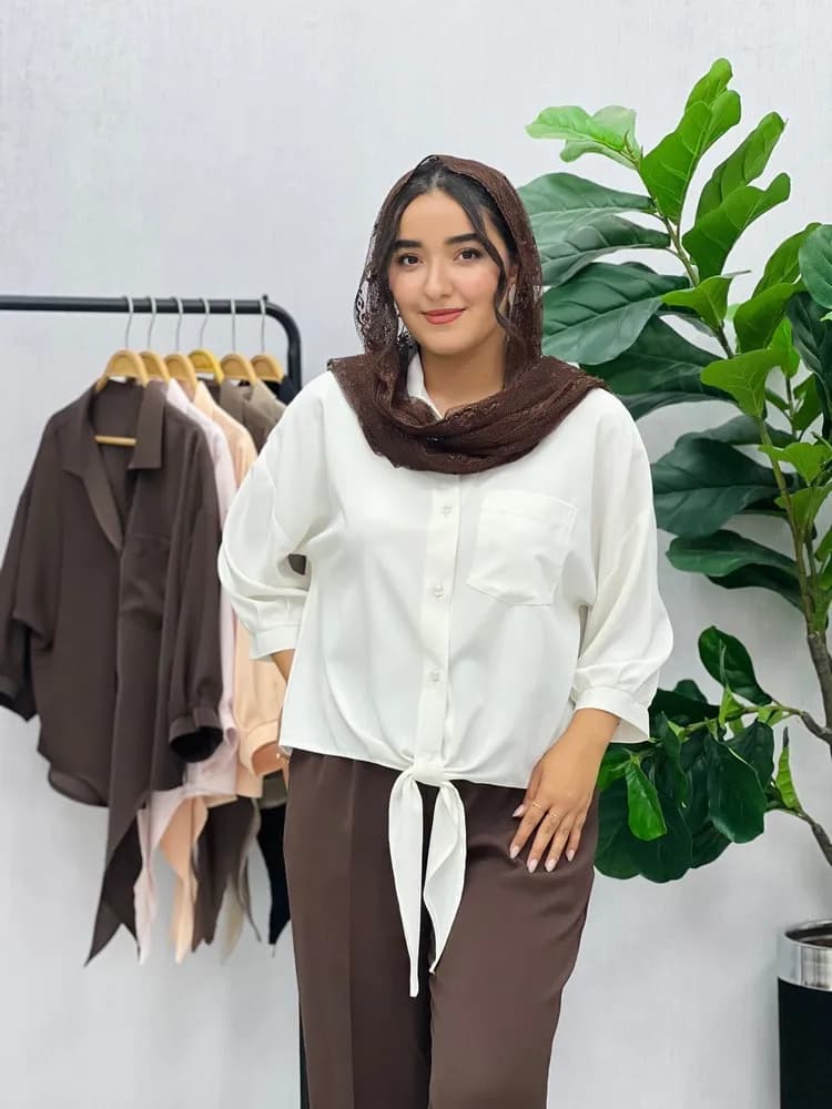 شومیز گره ای هایلین — تصویر ۸