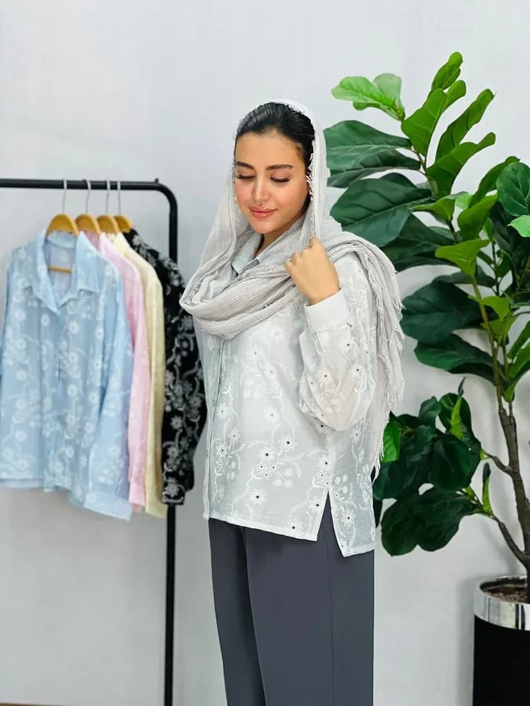 شومیر طرح گل الهام — تصویر ۱۲