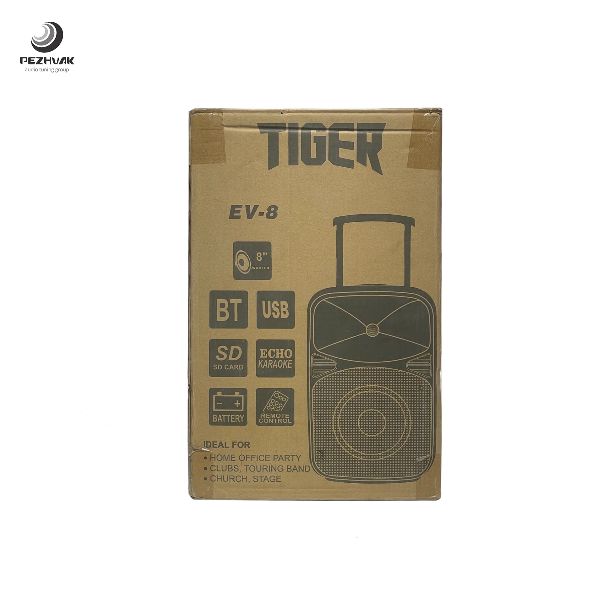اسپیکر شارژی Tiger – Ev8 — تصویر ۱۲