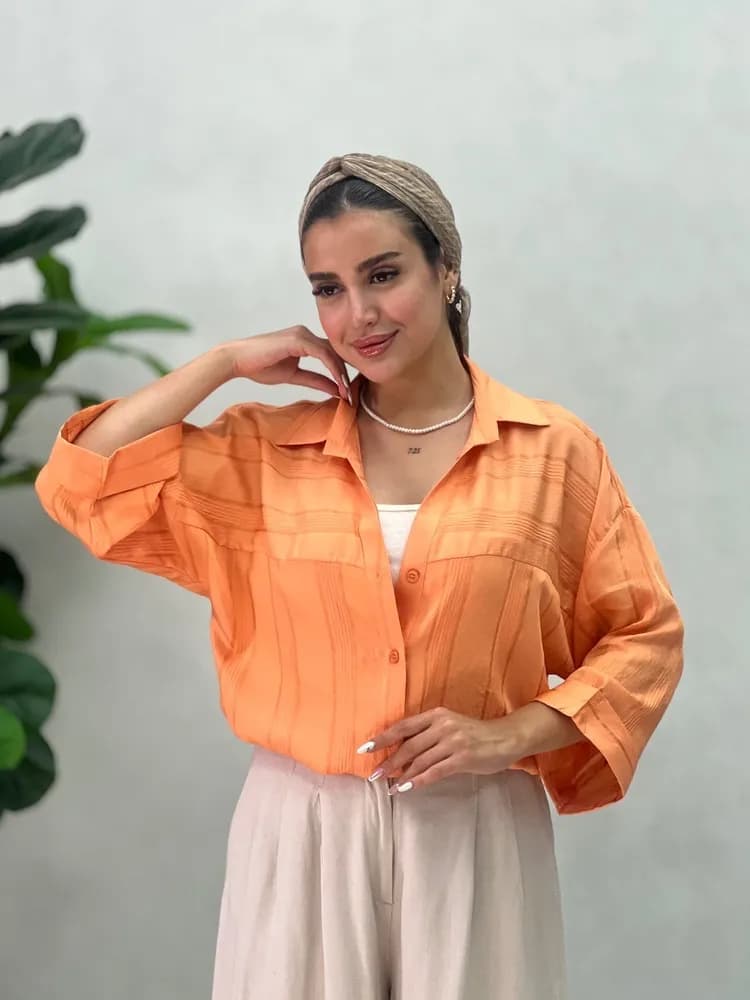 شومیز راه راه رستا — تصویر ۹