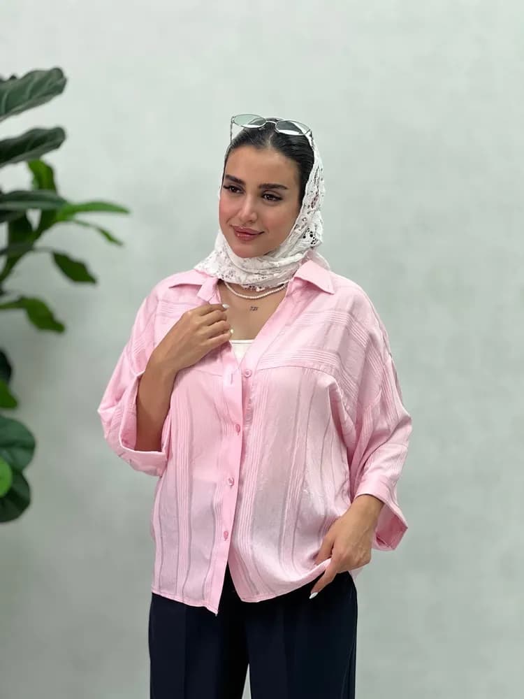 شومیز راه راه رستا — تصویر ۸