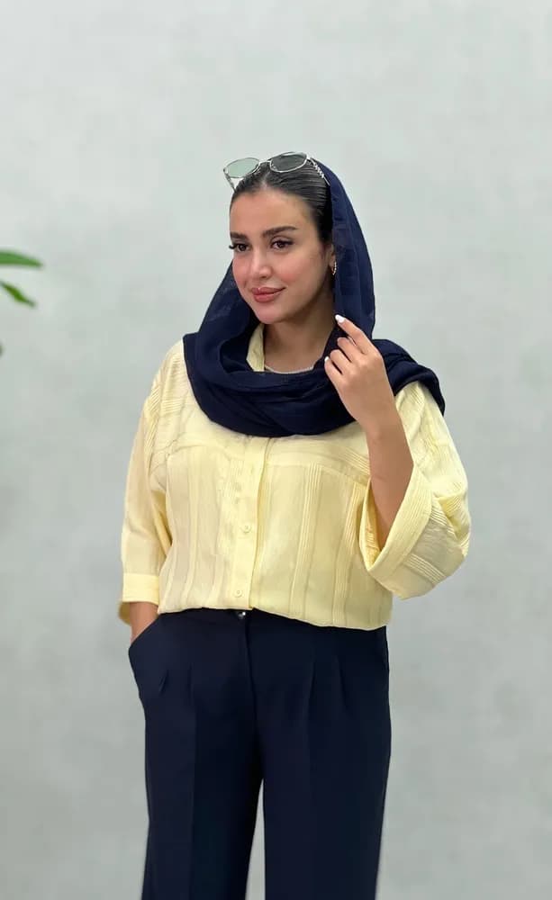 شومیز راه راه رستا — تصویر ۷