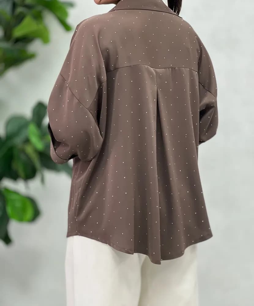 شومیز نگینی آرتینا — تصویر ۶