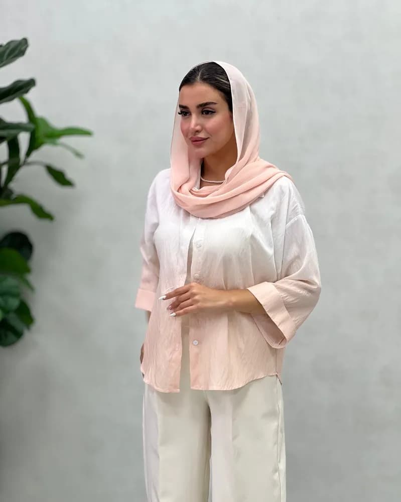 شومیز آبرنگی آیسل — تصویر ۶