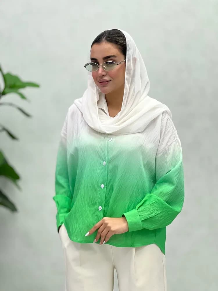 شومیز آبرنگی سوجان — تصویر ۸
