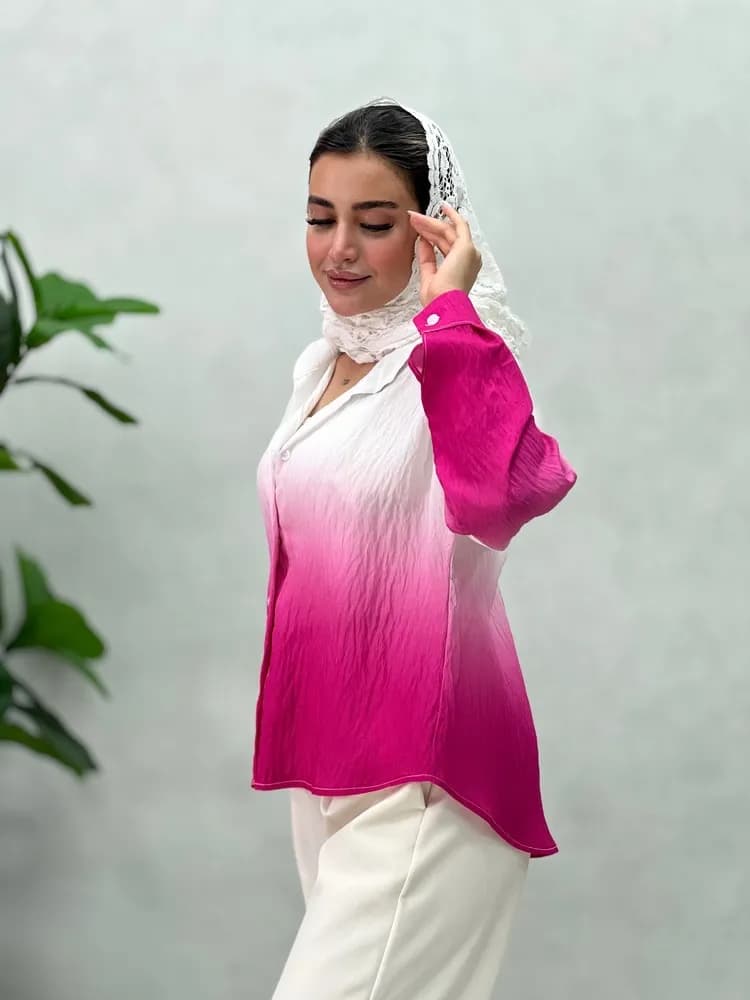 شومیز آبرنگی سوجان — تصویر ۵