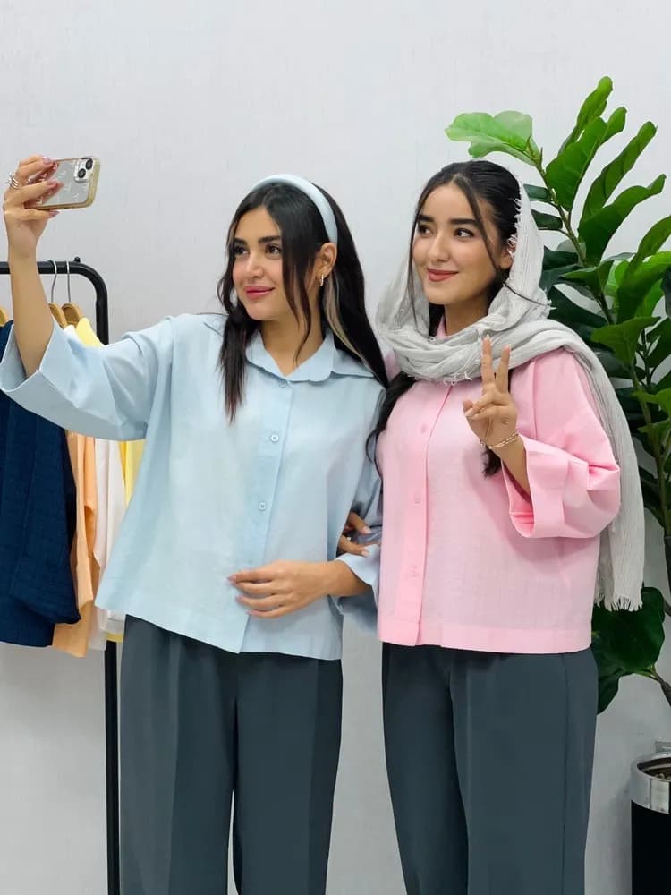 شومیز باکسی روشان — تصویر ۸