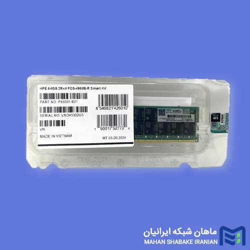 رم سرور اچ پی 64GB 2Rx4 PC5-4800B-R P43331-B21 — تصویر ۲