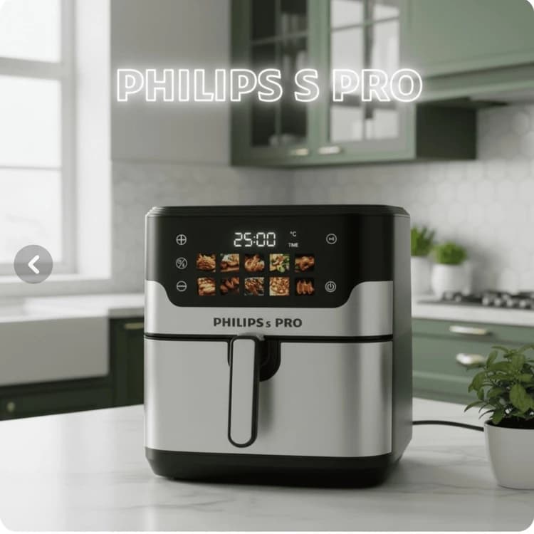 سرخکن 15لیتری دو المنت فیلیپس پرو 3000وات مدل PH-1899 — تصویر ۲