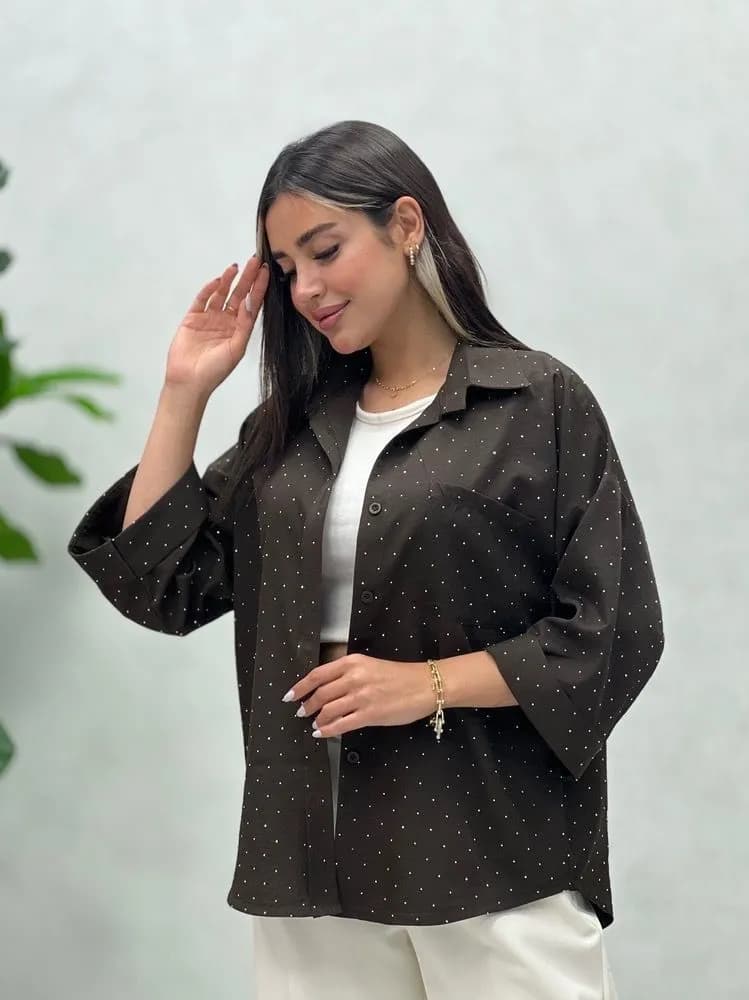 شومیز باکسی ماهک — تصویر ۸