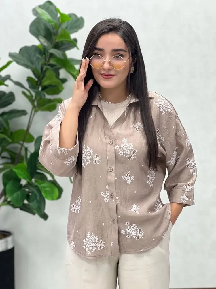 شومیز طرحدار مرسانا — تصویر ۱۲
