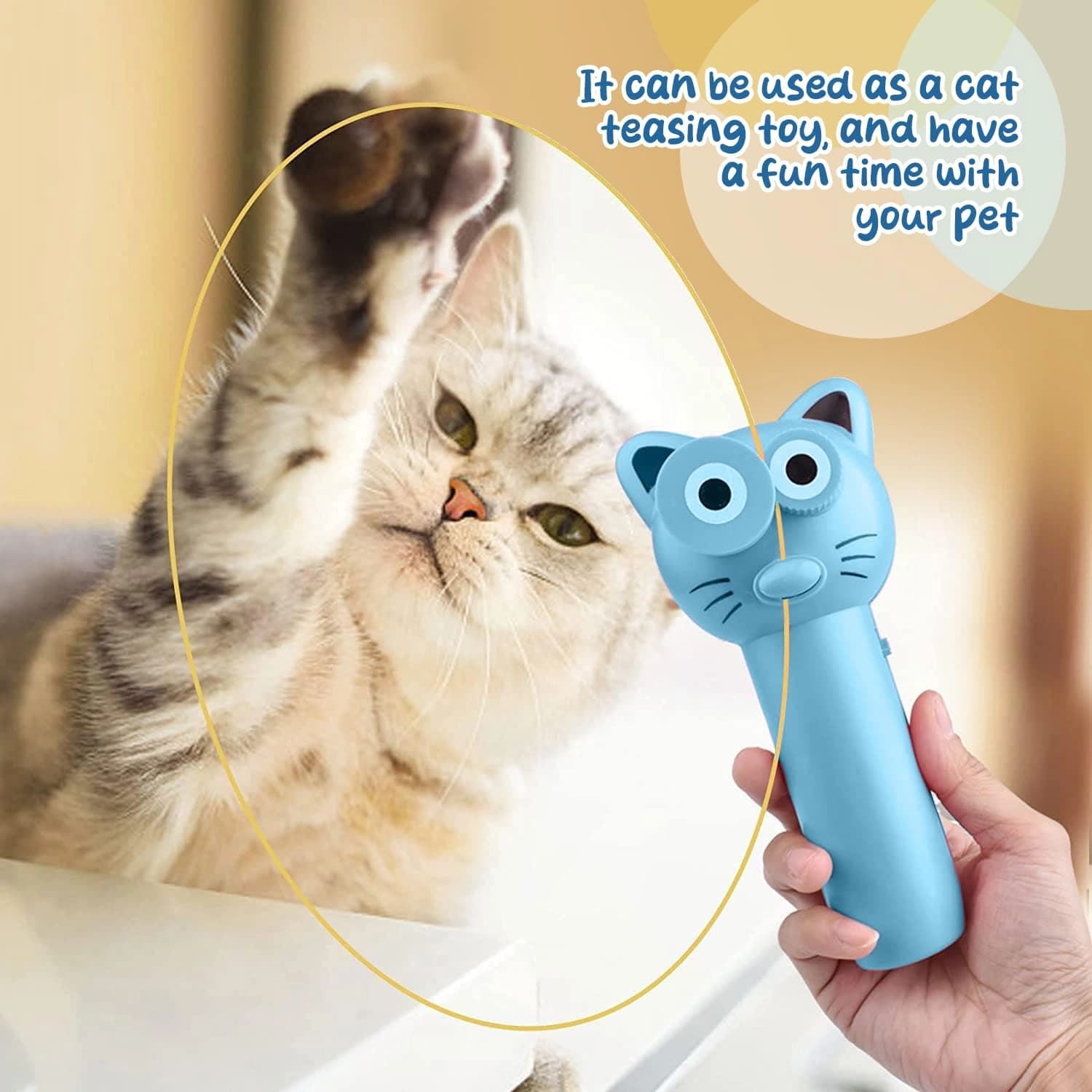 اسباب بازی هیجان‌انگیز گربه نخ چرخان — تصویر ۸