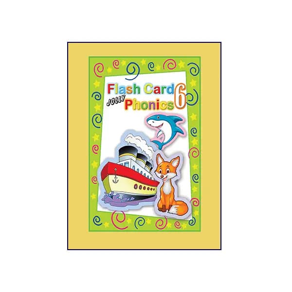 فلش کارت jolly phonics 6