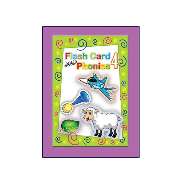 فلش کارت jolly phonics 4