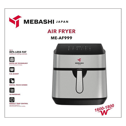 سرخ کن بدون روغن مباشی مدل ME-AF999 ا MEBASH دو المنت — تصویر ۲