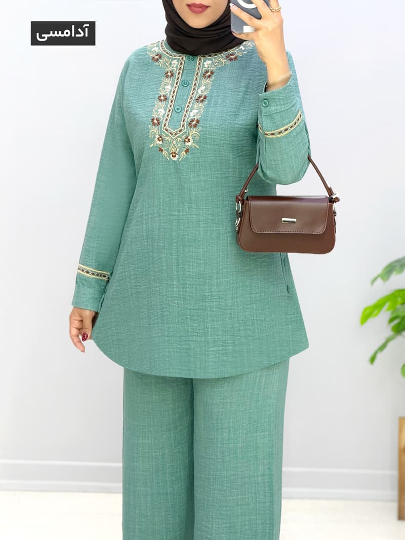 ست تونیک و شلوار صوفیا جاناتان کد 155108 — تصویر ۵