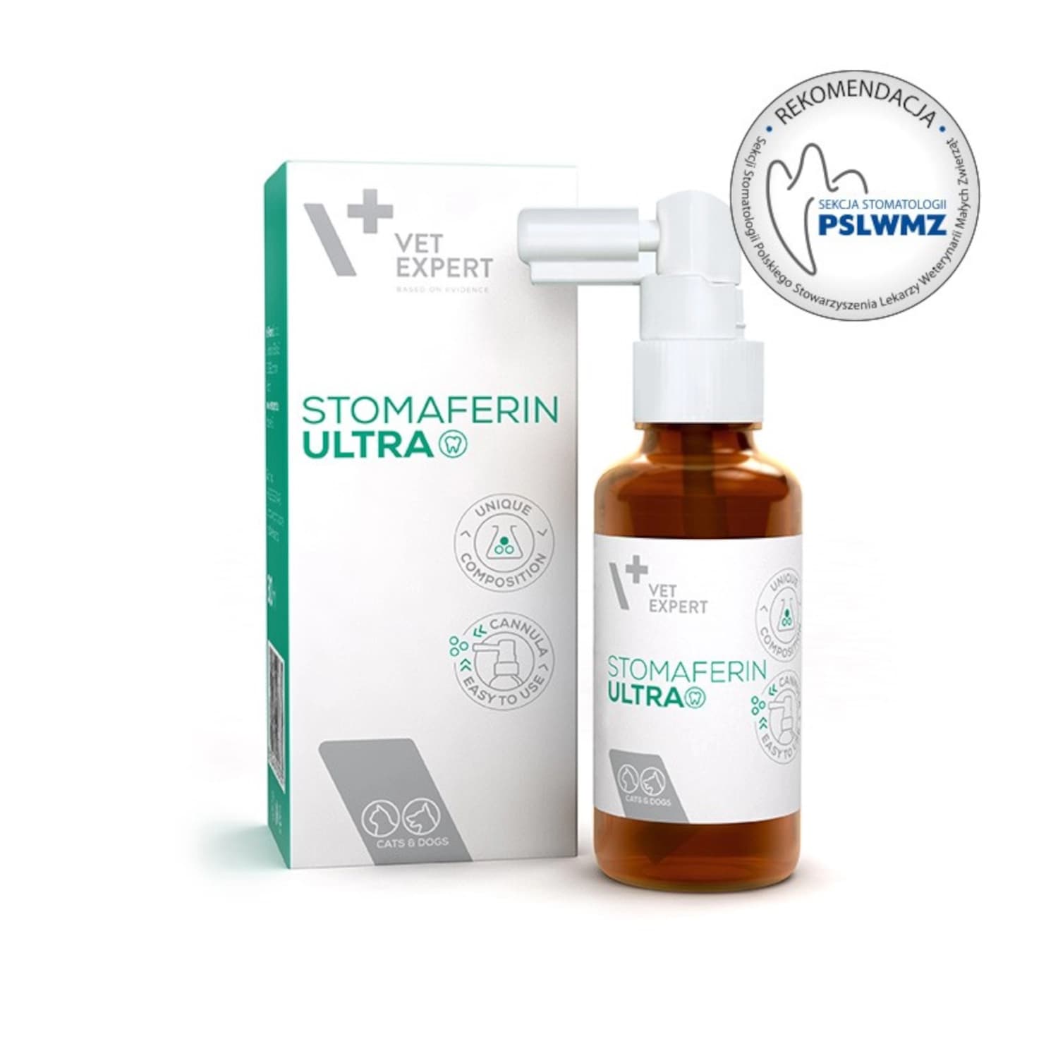 ژل تخصصی دهان و دندان گربه و سگ Stomaferin وت اکسپرت — تصویر ۳