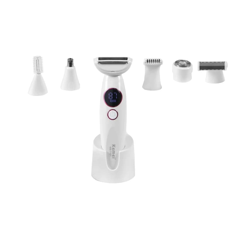 ماشین اصلاح 11 کاره بانوان کیمی مدل KEMEI KM-7101 — تصویر ۳