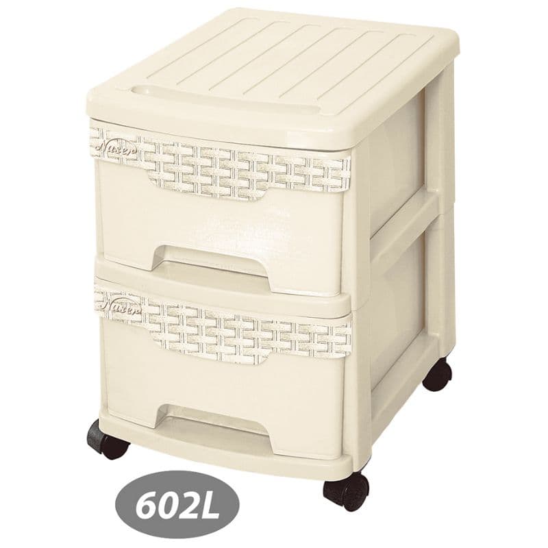 فایل 2 طبقه ساده L ناصر پلاستیک کد 602 — تصویر ۷