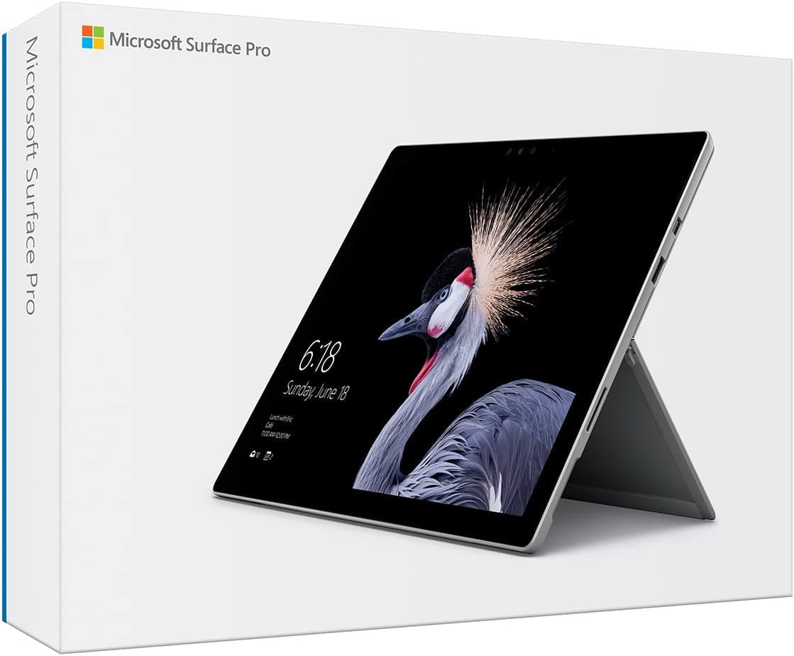 مایکروسافت سرفیس پرو 5 Microsoft Surface Pro 5 12.3″ Intel Core i7 2600 8GB Ram 256GB SSD – استوک — تصویر ۲