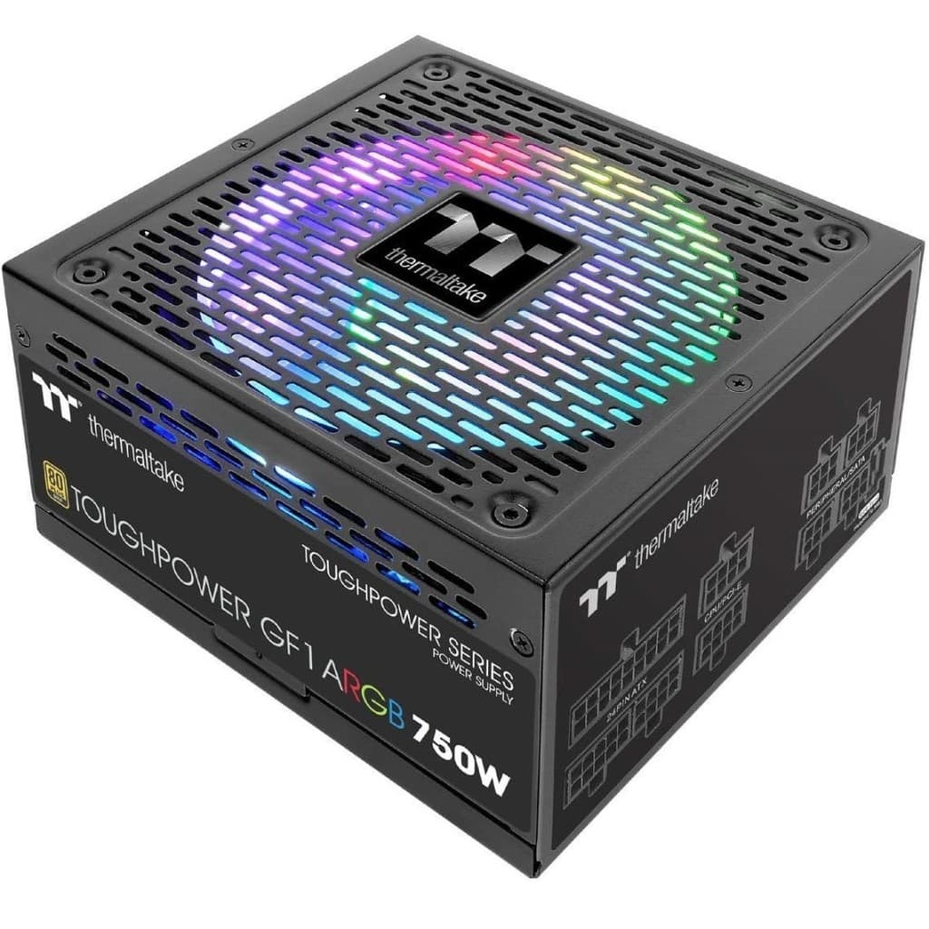 پاور Thermaltake TOUGHPOWER GF1 ARGB 750W | 80+ Gold — تصویر ۳