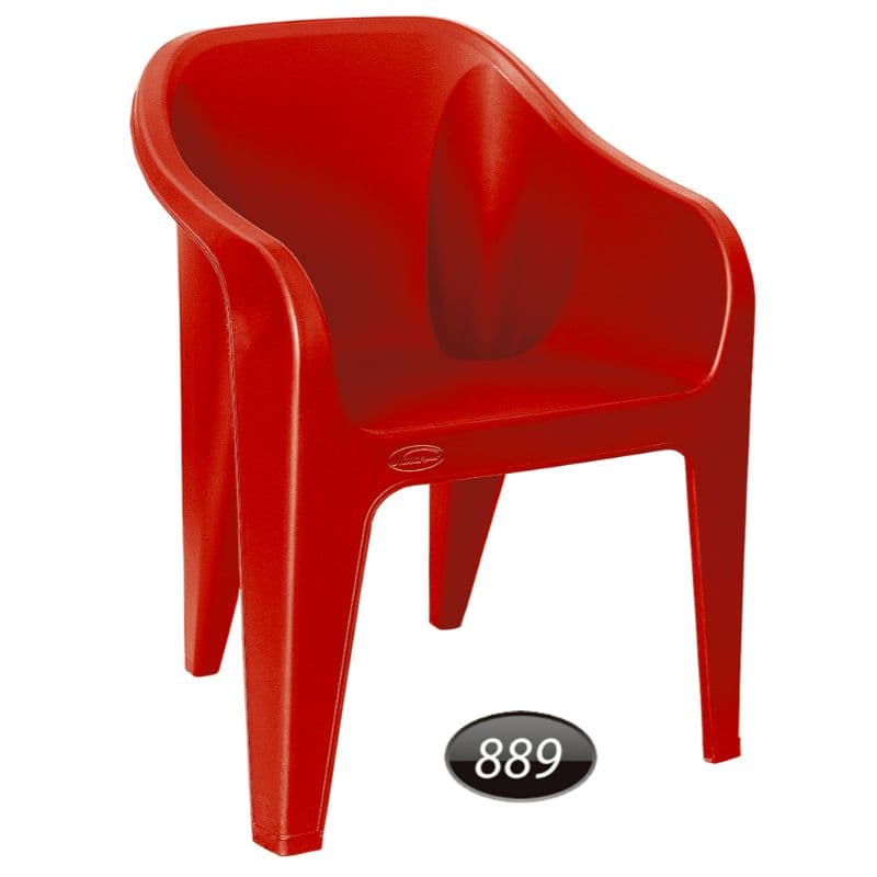 صندلی دسته دار ناصرپلاستیک کد 889 — تصویر ۲