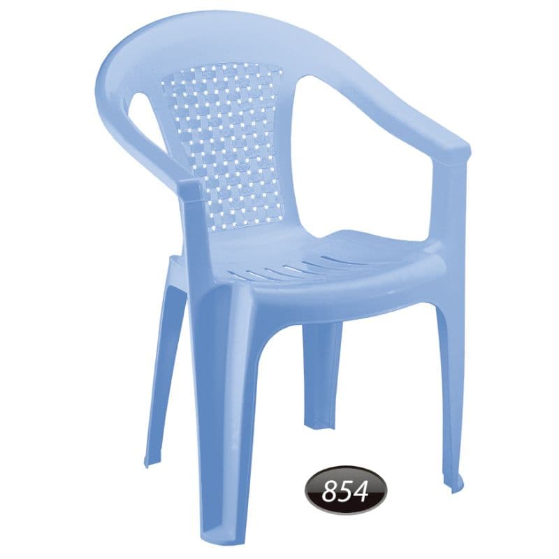صندلی دسته دار حصیری ناصرپلاستیک کد 854