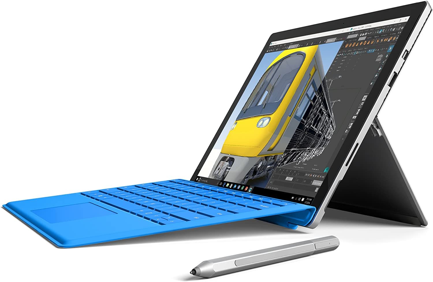 تبلت مایکروسافت سرفیس پرو 4 Microsoft Surface Pro 4 12.3″ Intel Core i7-6300U 8GB RAM 256GB SSD استوک