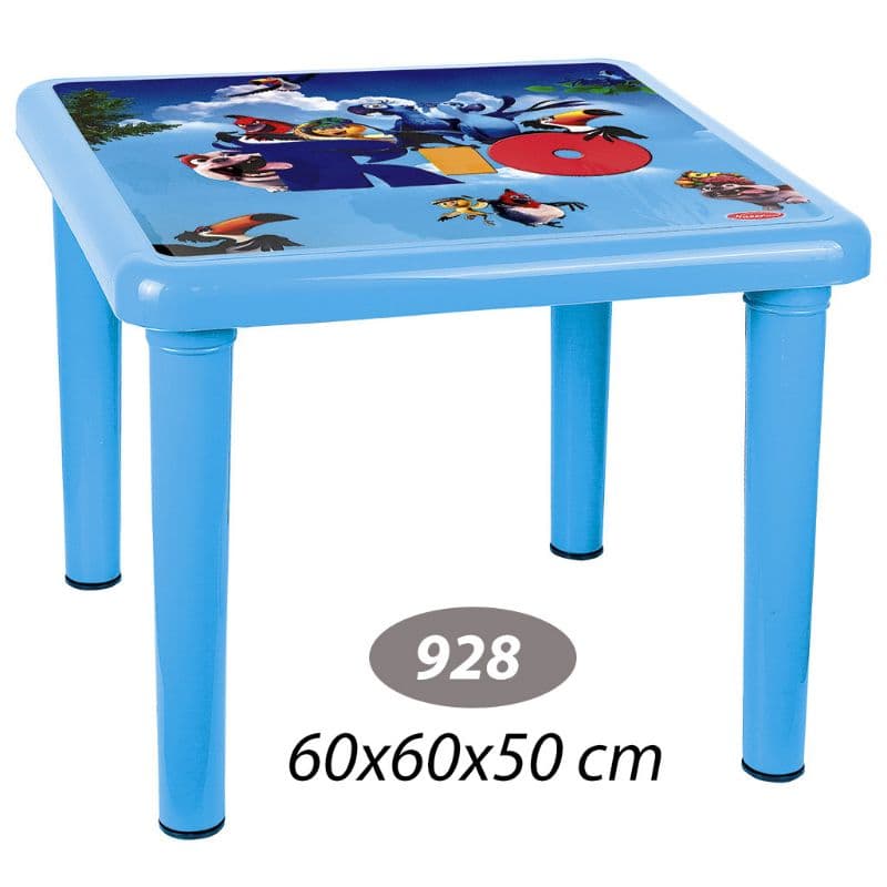 میز کودک عکس دار 60×60 — تصویر ۳
