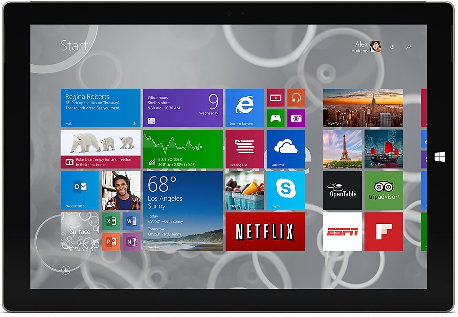 تبلت مایکروسافت سرفیس پرو 3 Microsoft Surface Pro 3 12″ Intel Core i7-4650U 8GB RAM 256GB SSD Intel HD Graphics استوک — تصویر ۲