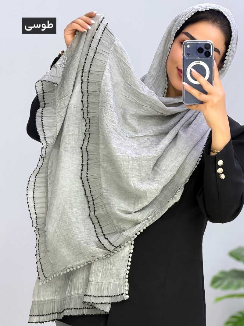 شال نخی وارداتی هلینو کد 12088 — تصویر ۱۰