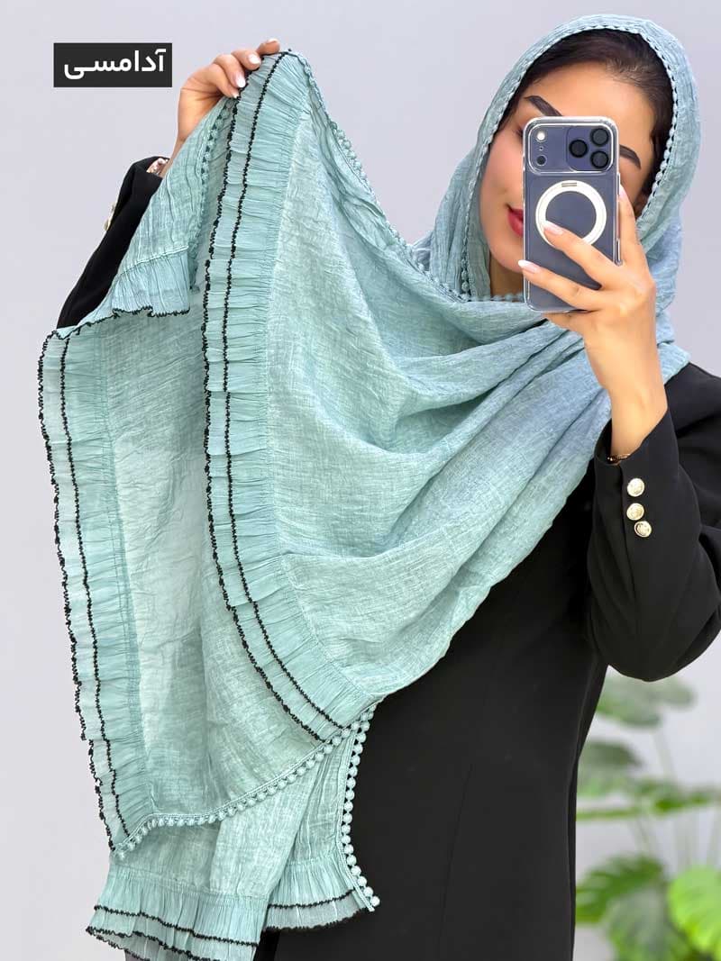 شال نخی وارداتی هلینو کد 12088 — تصویر ۱۱