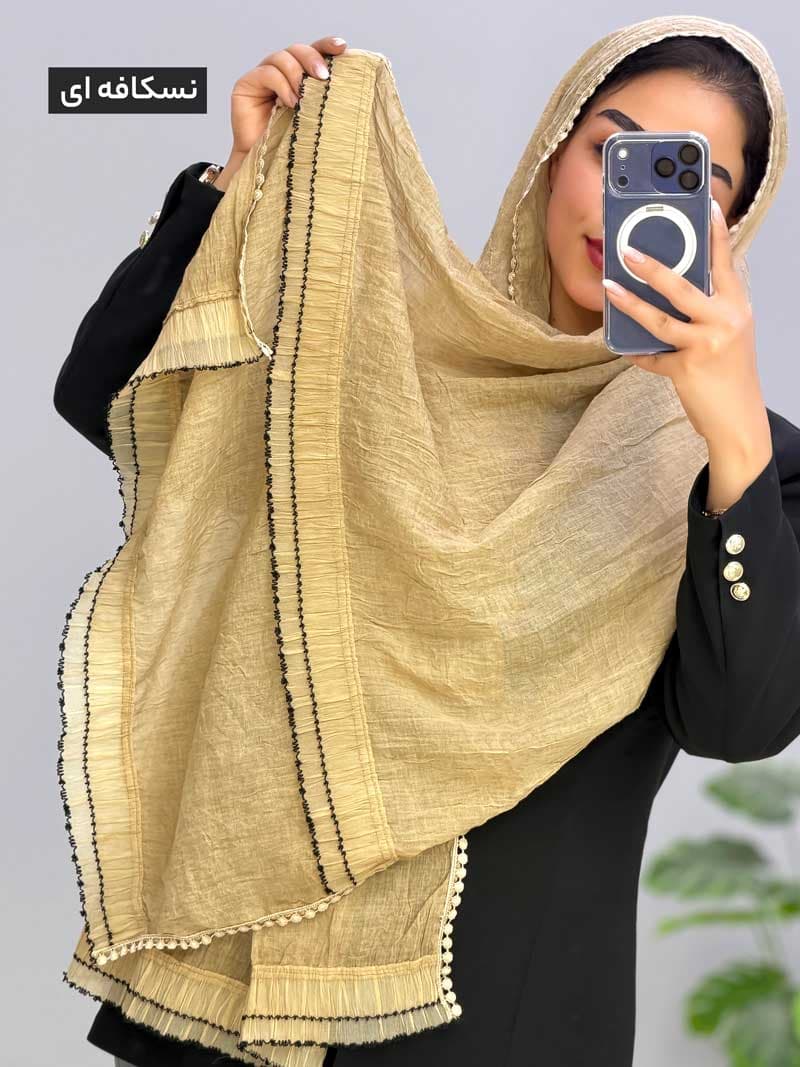 شال نخی وارداتی هلینو کد 12088 — تصویر ۴