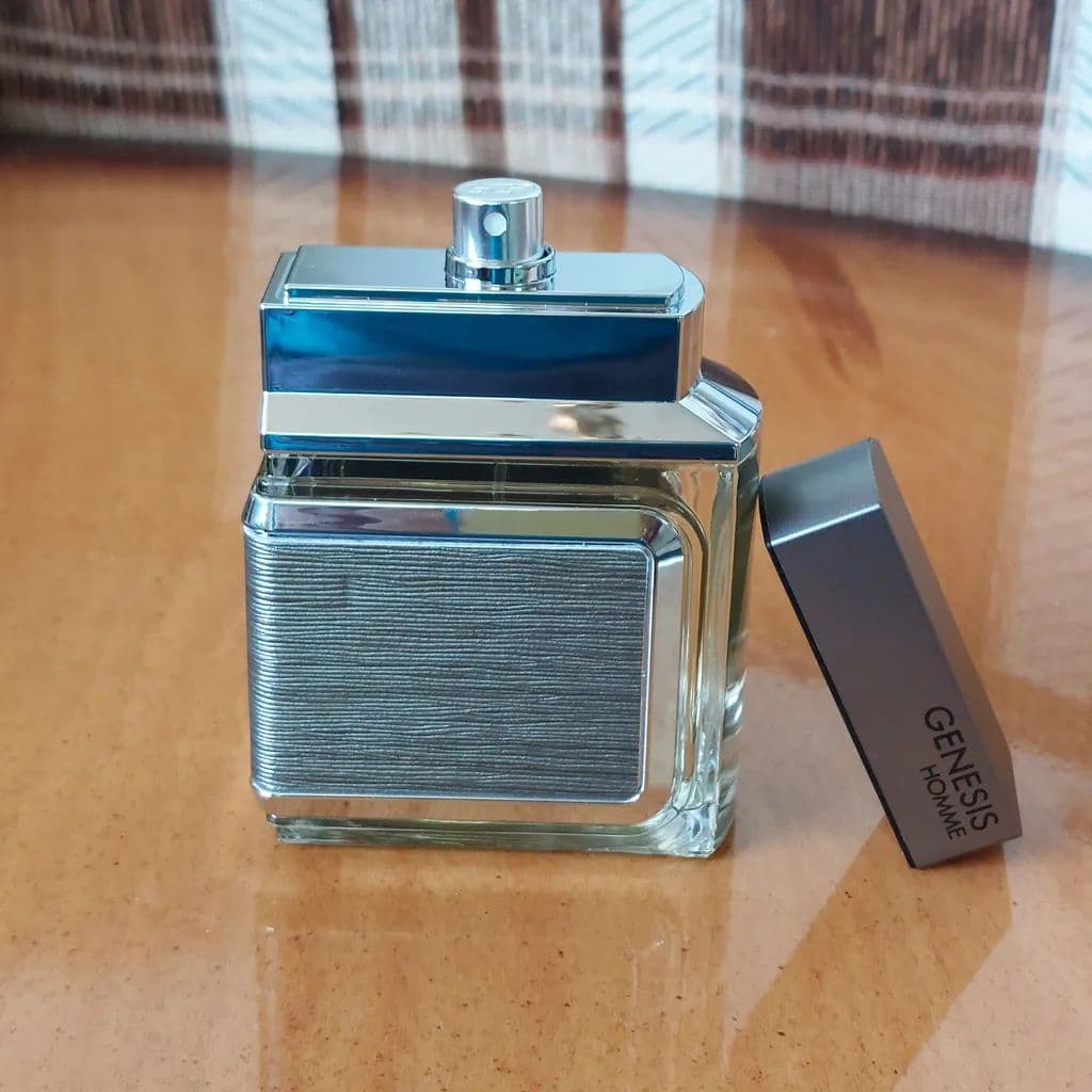 عطر ادکلن مردانه جنسیس هوم نقره ای عماد آرا GENESIS HOMME Men — تصویر ۵