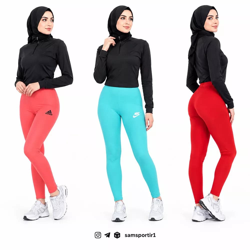 لگ ورزشی زنانه فول کش L/XL/2XL — تصویر ۲