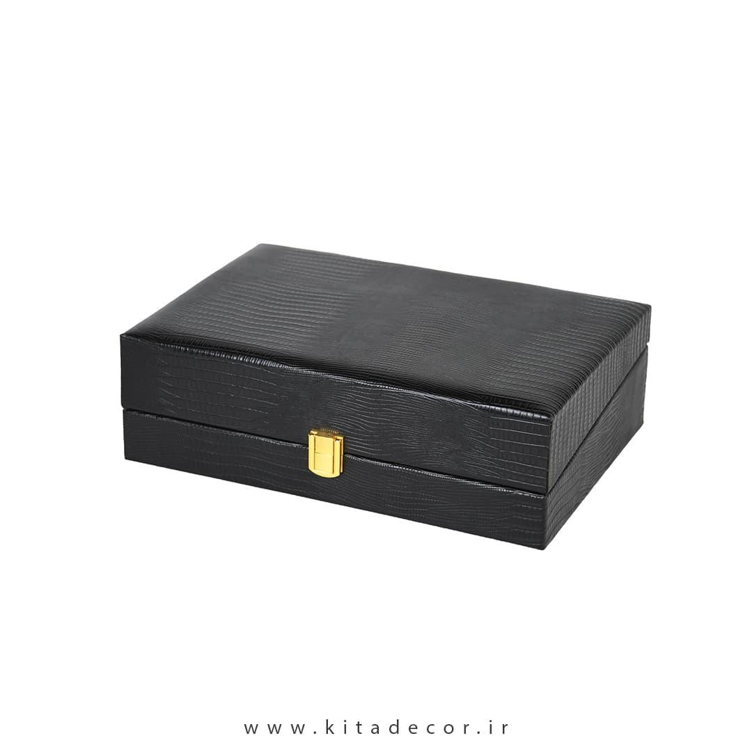 ست هدیه چرم مردانه کیتا مدل مارکو — تصویر ۳