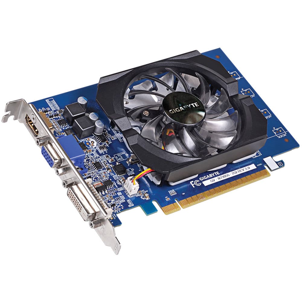 کارت گرافیک گیگابایت 2 گیگ مدل GIGA GT730 2G DDR3 استوک — تصویر ۳