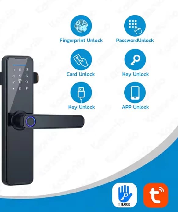 دستگیره دیجیتال هوشمند مدل Kadonio 620 — تصویر ۲