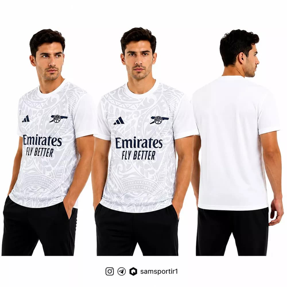 کیت ورزشی لباس فوتبالی تیم آرسنال M تا 2XL — تصویر ۲