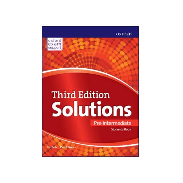 Solutions Pre-Intermediate کتاب سولوشن پری اینترمدیت