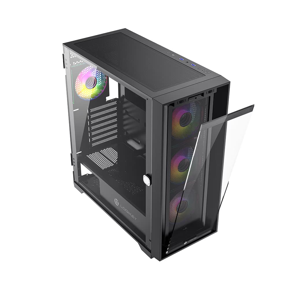 کیس کامپیوتر لاجی کی مدل LK-C504B — تصویر ۴