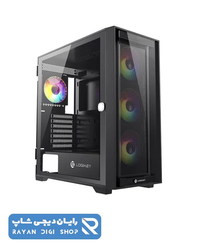 کیس کامپیوتر لاجی کی مدل LK-C504B — تصویر ۲