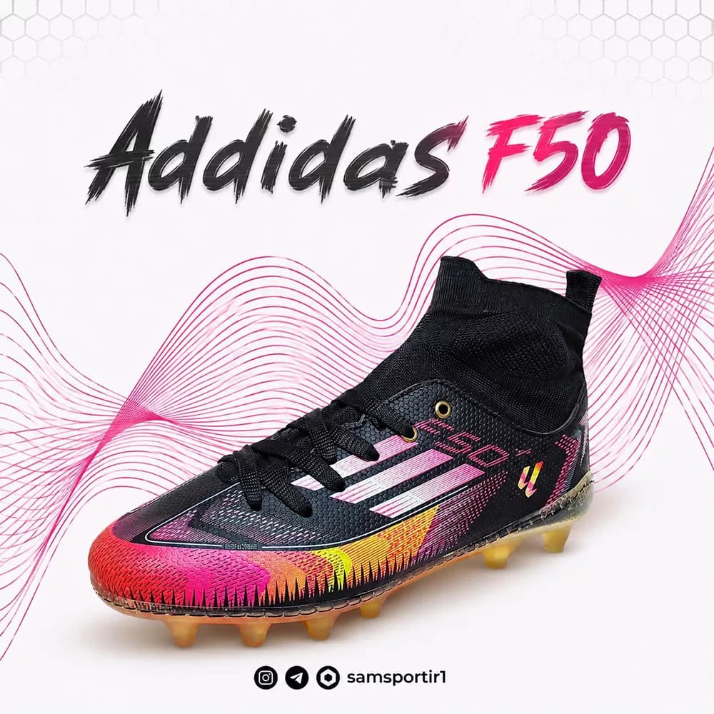 کفش فوتبال استوک چمن مردانه مدل F50 ادیداس 40 تا 45