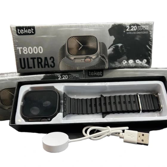 ساعت هوشمند T8000 ultra با بدنه آلمینیومی