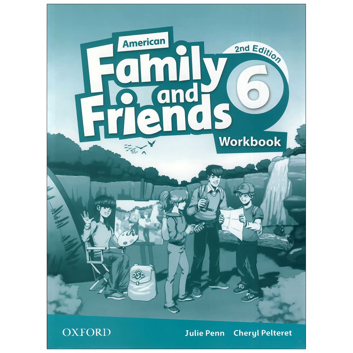 American Family and Friends 6 کتاب فمیلی اند فرند 6 امریکن سایز رحلی — تصویر ۲
