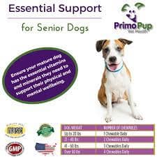 قرص‌های جویدنی مولتی‌ ویتامین توله‌ سگ Primo Pup Vet Health — تصویر ۴