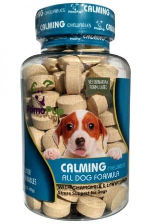 قرص‌های جویدنی آرام‌ بخش پریمو پاپ وت هلث با فرمول Primo Pup Vet Health Calming All Dog Formula — تصویر ۶